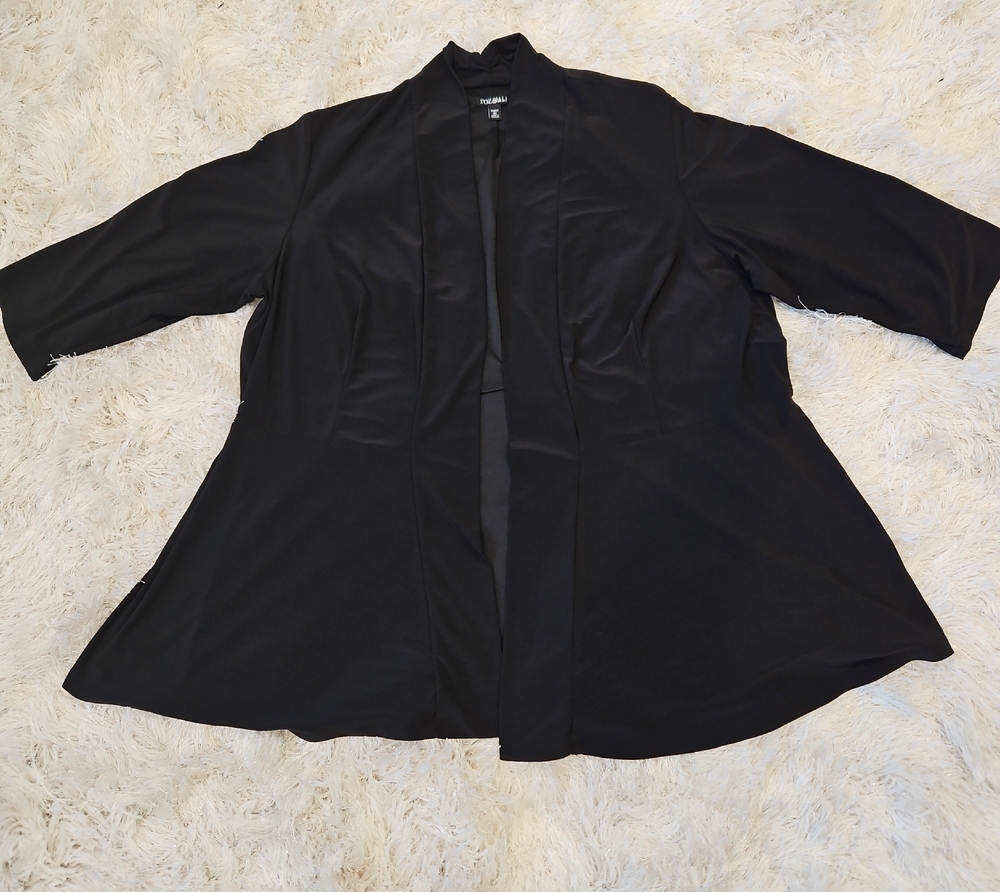 Roz & Ali Elegant Black Women's Blazer